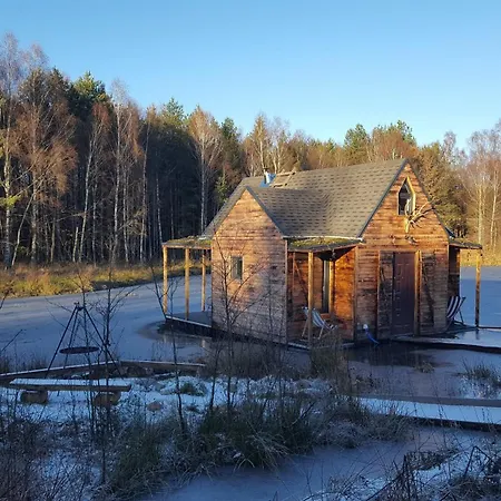 Апартаменты Heather Hut, Off-grid On A Pond+2 Ha