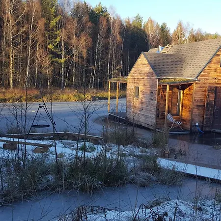 Heather Hut, Off-grid On A Pond+2 Ha Darzkowo