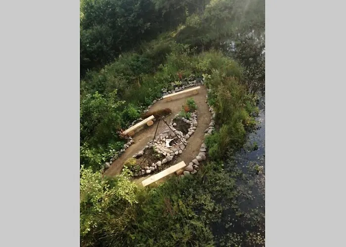 Daire Heather Hut, Off-grid On A Pond+2 Ha Darzkowo