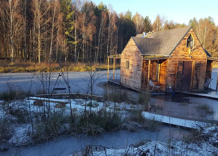 Heather Hut, Off-grid On A Pond+2 Ha Darzkowo