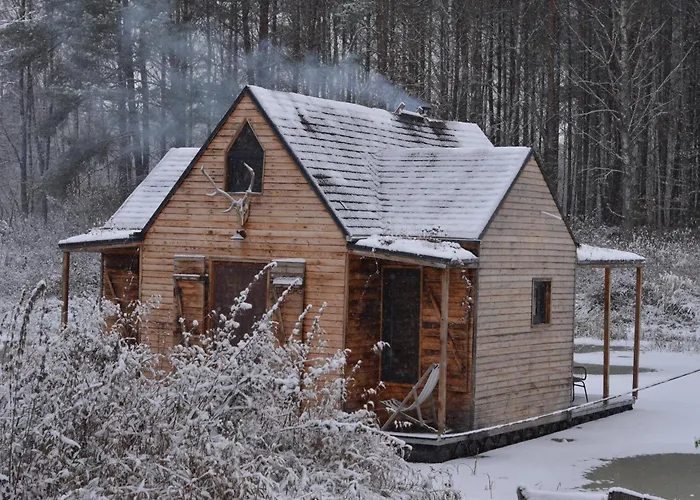 Heather Hut, Off-grid On A Pond+2 Ha * Darzkowo
