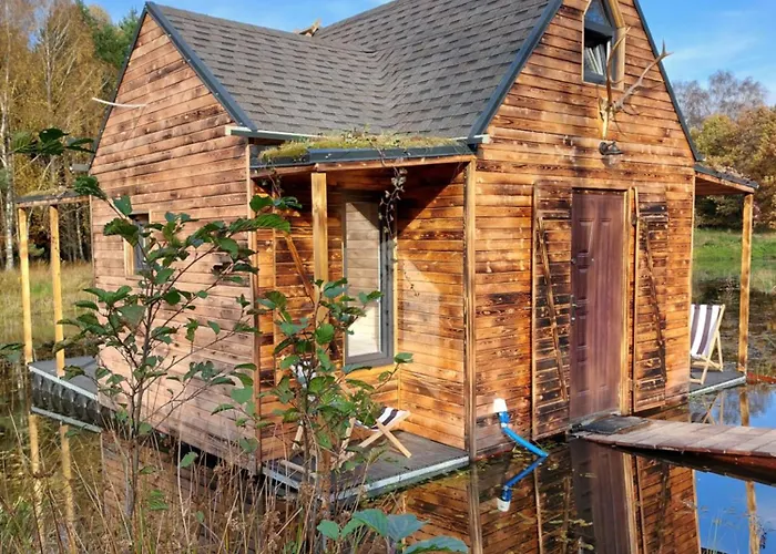 Heather Hut, Off-grid On A Pond+2 Ha Daire